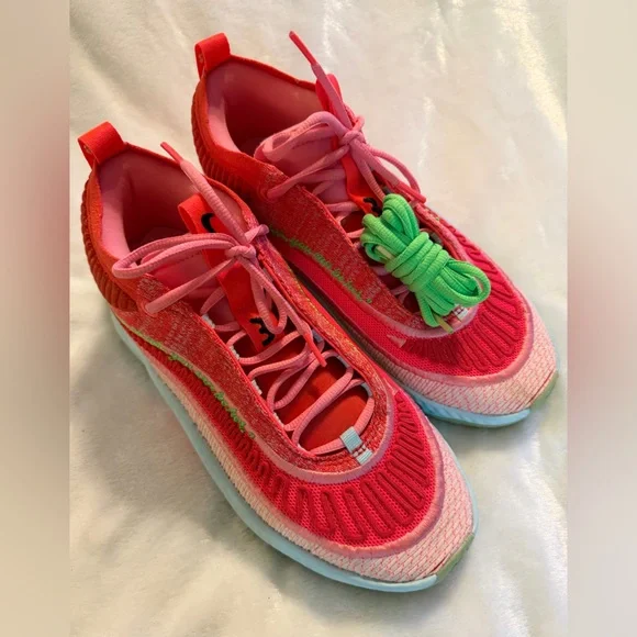 Aja Wilson x Nike Stylish Pink and Green Sneakers - Picture 6 of 16